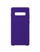 Накладка Silicone Cover for Samsung S10 Purple