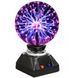 Плазмовий куля Блискавка Plasma ball світильник 12 см