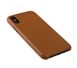 Чехол для iPhone X / Xs Leather classic "brown"