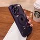 Чехол для iPhone 11 Pro Max Premium acrylic case Прозрачная стенка + стекло на камеру Dark Purple