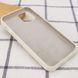 Чохол для Apple iPhone 16 Pro Max Silicone Case Full / закритий низ Бежевий / Antigue White