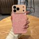 Чехол для iPhone 18 Pro AITO PU-Leather Leopard Case &ndash; Pink