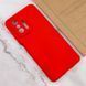 Чехол для Xiaomi 11T / 11T Pro Silicone Full camera закрытый низ + защита камеры Красный / Red