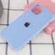 Чехол silicone case for iPhone 11 Pro (5.8") (Голубой / Lilac Blue)