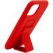 Чехол Silicone Case Hand Holder для Apple iPhone 11 Pro (5.8") (Красный / Red)