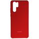 Накладка Silicone Cover for Huawei P30 Pro Red