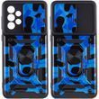 Ударопрочный чехол Camshield Serge Ring Camo для Samsung Galaxy A33 5G Синий / Army Blue