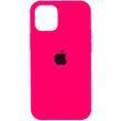 Чехол для Apple iPhone 13 Pro Max Silicone Case Full / закрытый низ Розовый / Barbie Pink