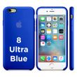 Чехол silicone case for iPhone 6/6s Ultra Blue / синий