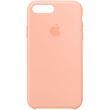 Чохол silicone case for iPhone 7 Plus/8 Plus Grapefruit / Рожевий