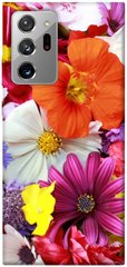 Чехол для Samsung Galaxy Note 20 Ultra PandaPrint Бархатный сезон цветы