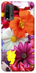 Чохол для Xiaomi Redmi Note 9 4G / Redmi 9 Power / Redmi 9T PandaPrint Оксамитовий сезон квіти