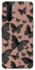 Чехол для OnePlus Nord PandaPrint Порхающие бабочки паттерн