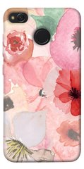 Чехол для Xiaomi Redmi 4X PandaPrint Акварельные цветы 3 цветы