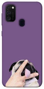 Чехол для Samsung Galaxy M30s / M21 PandaPrint Мопс животные