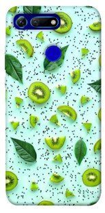 Чехол для Huawei Honor View 20 / V20 PandaPrint Киви еда