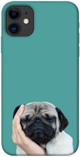 Чехол для Apple iPhone 11 (6.1"") PandaPrint Спящий мопс животные
