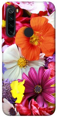 Чехол для Xiaomi Redmi Note 8 PandaPrint Бархатный сезон цветы
