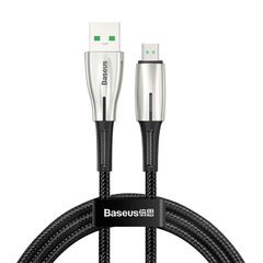 Кабель BASEUS Micro USB Waterdrop |4A, 1m| Black, Black
