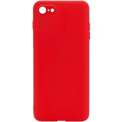 Силіконовий чохол Candy Full Camera для Apple iPhone 7/8 / SE (2020) Червоний / Red