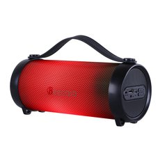 Акустика Bluetooth Beecaro with RGB Light RX33D |BT5.0, 7.5/8.5W, FM, AUX, TF| (230*94*97mm) Black