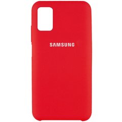 Чохол Silicone Cover (AAA) для Samsung Galaxy M51 (Червоний / Red)