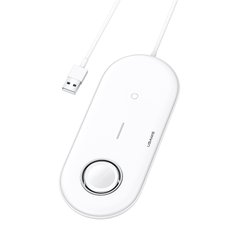 Зарядка Qi USAMS 2IN1 Wireless Charger With Cable для Apple Watch & Mobiles & Earbuds US-CD119 |2A, 2W/10W|	white