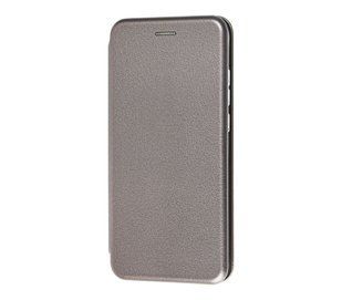 Чехол книжка Premium для Xiaomi Redmi Note 8T серый