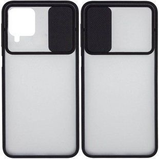 Чехол Camshield mate TPU со шторкой для камеры для Samsung Galaxy M32 Черный