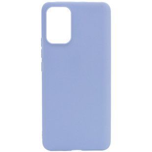 Силиконовый чехол Candy для Xiaomi Redmi Note 10 / Note 10s Голубой / Lilac Blue