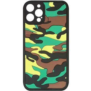 Чехол TPU+PC Army Collection для Apple iPhone 13 Pro (6.1"") Зеленый