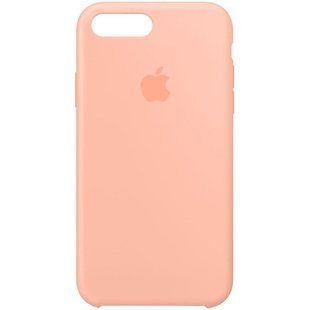 Чехол silicone case for iPhone 7 Plus/8 Plus Grapefruit / Розовый