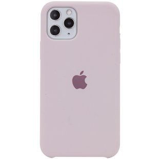 Чехол silicone case for iPhone 11 Pro (5.8") (Серый / Lavender)