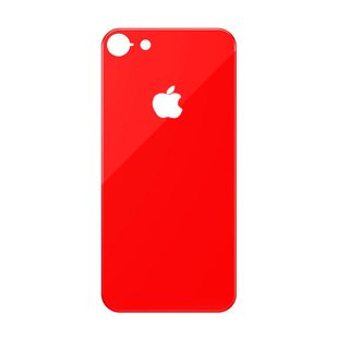Защитное стекло на заднюю панель Back Glass iPhone 7/8/ SE (2020) Red