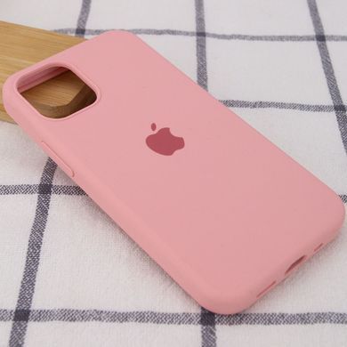 Чехол для Apple iPhone 14 Pro Max Silicone Case Full / закрытый низ Розовый / Pink
