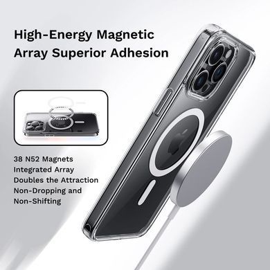 Чехол для iPhone 15 Pro Max Rock Premium Clear Case with magnetic