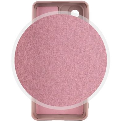 Чехол для Xiaomi 11T / 11T Pro Silicone Full camera закрытый низ + защита камеры Розовый / Pink Sand