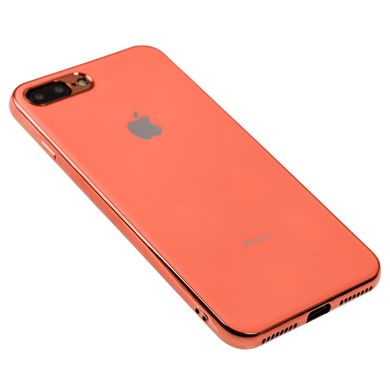 Чехол для iPhone 7 Plus / 8 Plus Silicone case матовый (TPU) коралловый