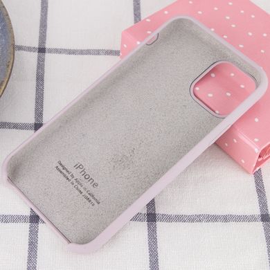 Чехол silicone case for iPhone 11 Pro (5.8") (Серый / Lavender)