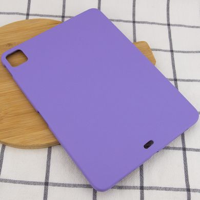 Чохол Silicone Case Full without Logo (A) для Apple iPad Pro 12.9"(2020) (Бузковий / Elegant Purple)