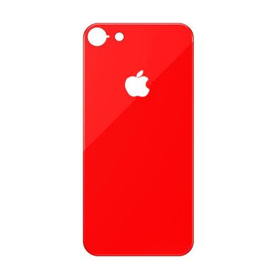 Захисне скло на задню панель Back Glass iPhone 7/8/ SE (2020) Red