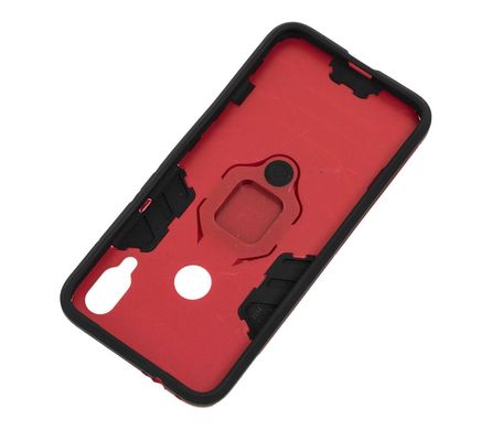 Ударопрочный чехол Transformer Ring for Magnet для Xiaomi Redmi Note 7 Красный Противоударный, бронированный