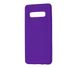 Чехол для Samsung Galaxy S10 Plus (G975) Silicone Full фиолетовый c закрытым низом и микрофиброю