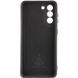 Чохол для Samsung Galaxy S22 Silicone Full camera закритий низ + захист камери Чорний / Black