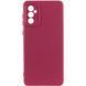 Чехол Silicone Cover Lakshmi Full Camera (A) для Samsung Galaxy  A24 4G Бордовый / Marsala