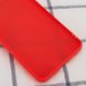 Силиконовый чехол Candy Full Camera для Apple iPhone 7 / 8 / SE (2020) Красный / Red