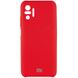 Чехол для Xiaomi Redmi Note 10 Pro Silicone Full camera (AAA) защита камеры Красный / Red