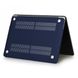 Чехол накладка Matte HardShell Case для Macbook New Air 13" Navy blue