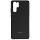 Накладка Silicone Cover for Huawei P30 Pro Black