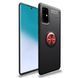 TPU чехол Deen ColorRing под магнитный держатель (opp) для Samsung Galaxy A51 Черный / Красный